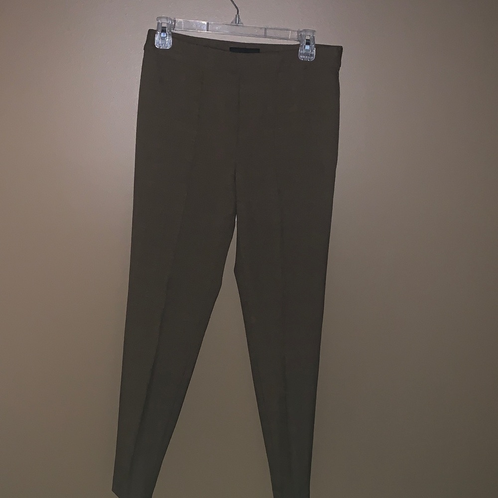 Talbots Brown Tweed Straight Leg Pants